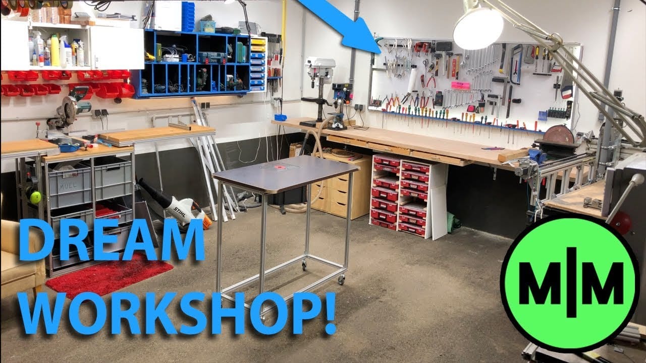 Video Thumbnail: Builing the Dream Workshop! (Workshop Build and Tour)