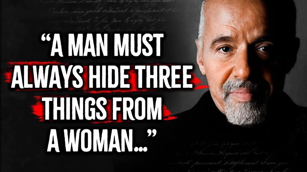Video Thumbnail: Paulo Coelho's Quotes I Learned in Youth to Avoid Regrets in Old Age